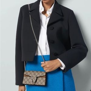 GUCCI DIONYSUS GG SUPREME SUPER MINI BAG